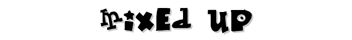 Mixed up font
